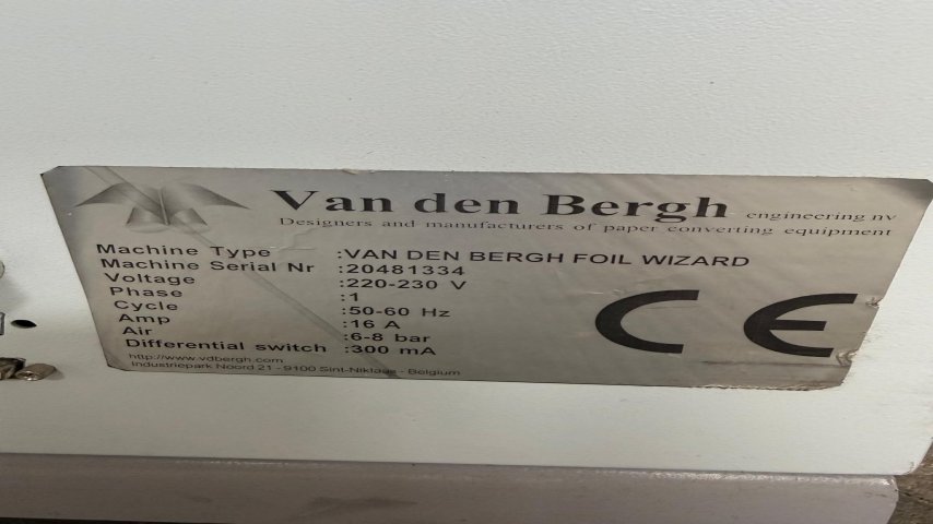 Van den Bergh, Van den Bergh Foil Wizard